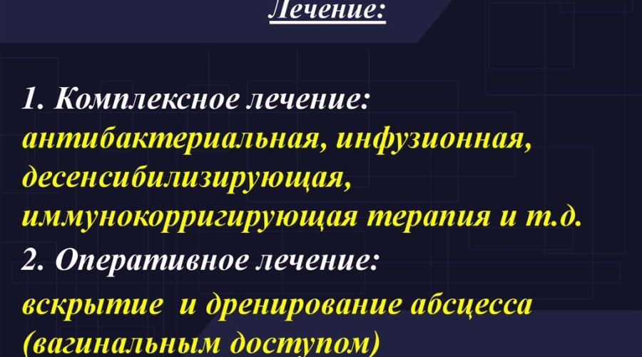 Параметрит: клинические проявления и методы лечения