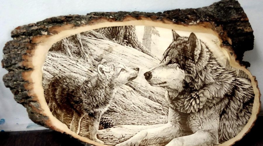 Пирография: искусство выжигания на дереве