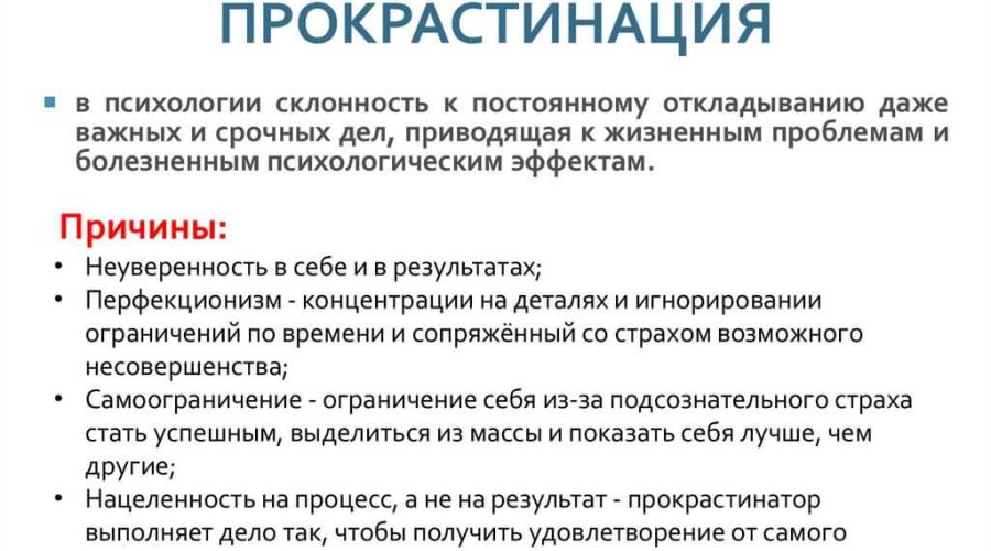 Прокрастинация: как справиться с откладыванием дел на потом