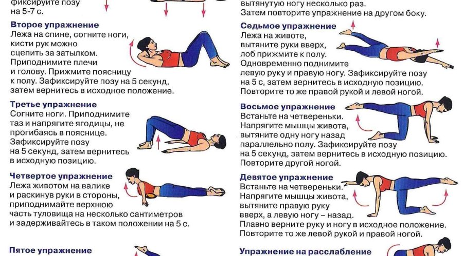 Упражнения для укрепления мышц спины: секреты сохранения здоровья позвоночника и лёгкости движений