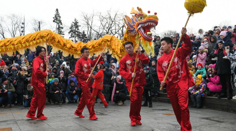 Впервые в истории Москвы отмечаем китайский Новый год